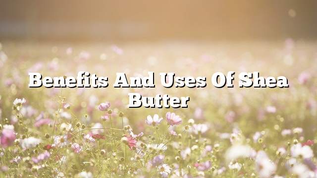 Benefits and uses of Shea butter