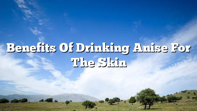 Benefits of drinking anise for the skin