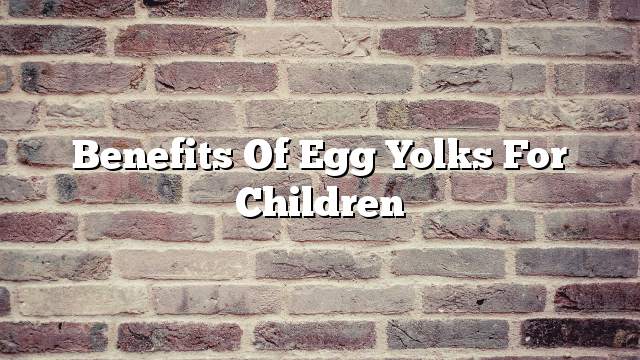 Benefits of egg yolks for children