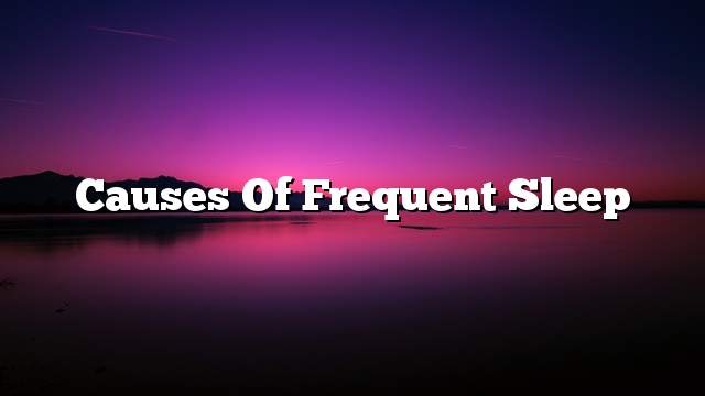 Causes of frequent sleep