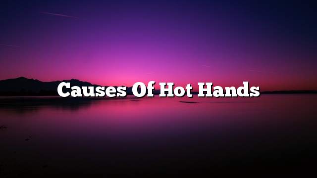 Causes of hot hands