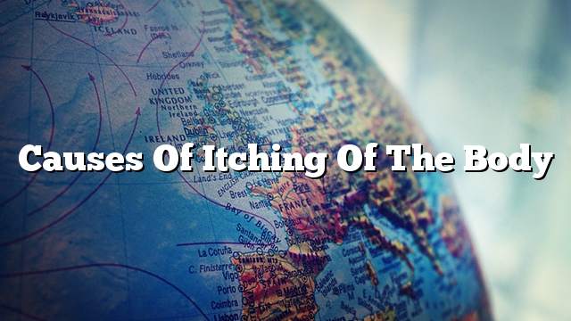 Causes of itching of the body