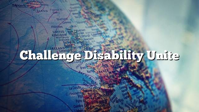 Challenge Disability Unite