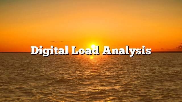 Digital load analysis