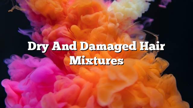 Dry and damaged hair mixtures