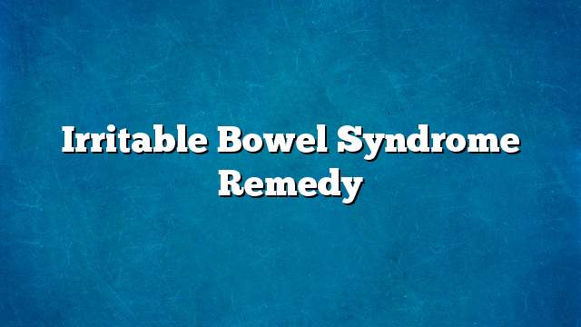 Irritable bowel syndrome remedy