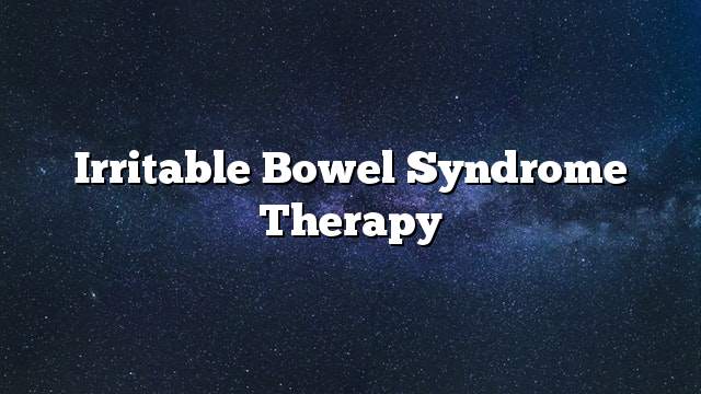 Irritable bowel syndrome therapy