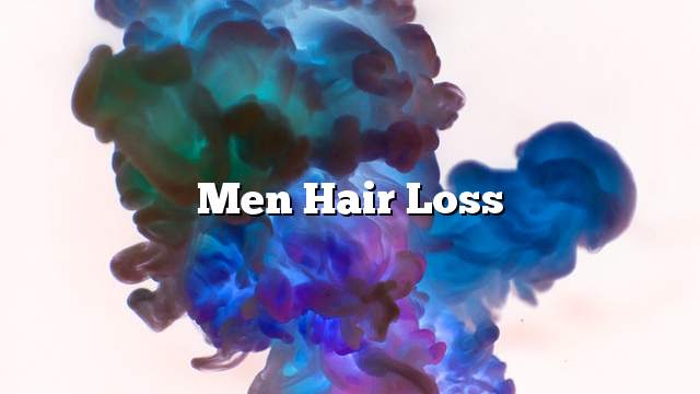 men Hair loss