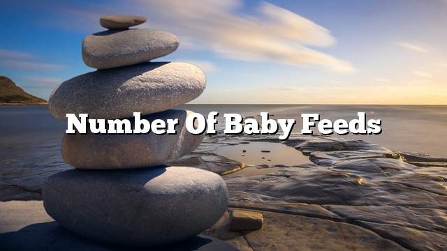 Number of baby feeds