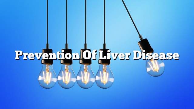 Prevention of liver disease