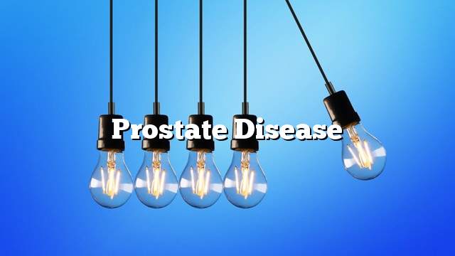 Prostate disease