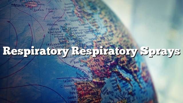 Respiratory respiratory sprays