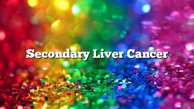 Secondary liver cancer