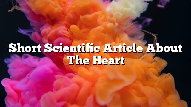 Short scientific article about the heart