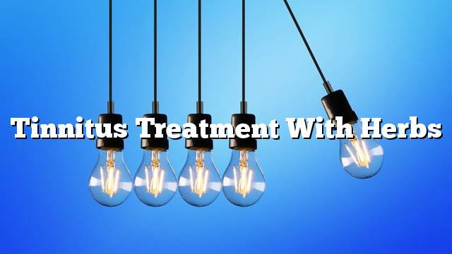 Tinnitus treatment with herbs