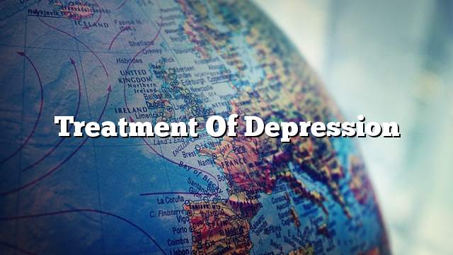 Treatment of depression