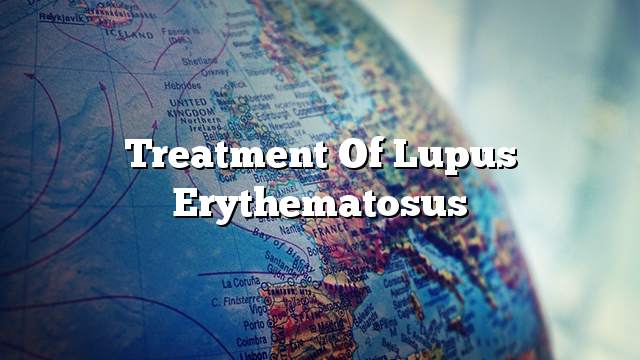 Treatment of lupus erythematosus