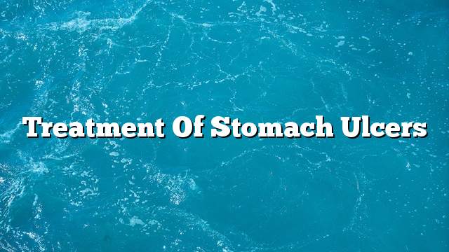 Treatment of stomach ulcers