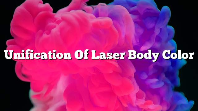 Unification of laser body color