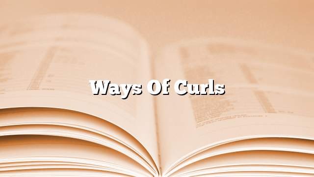 Ways of curls