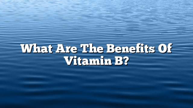 What are the benefits of vitamin B?