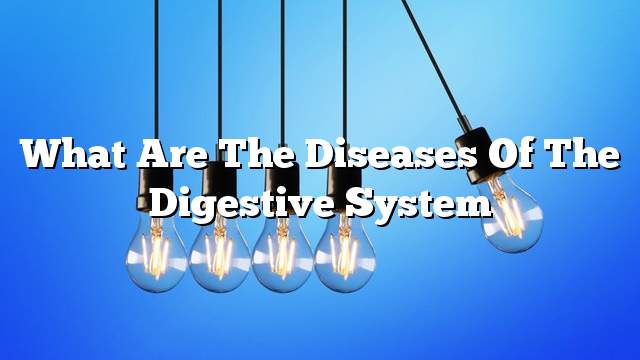 What are the diseases of the digestive system