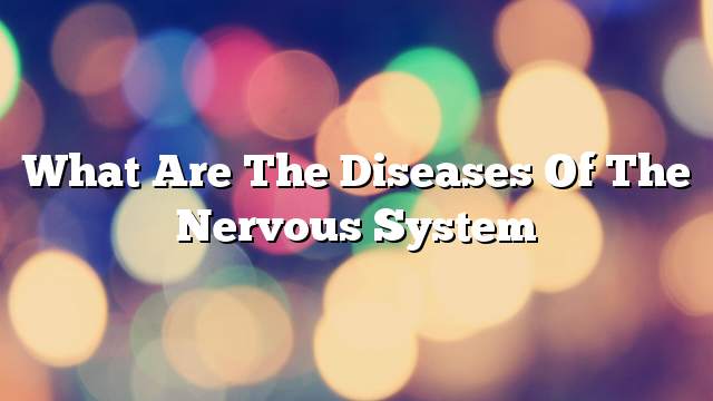 What are the diseases of the nervous system