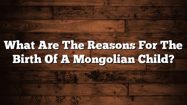 What are the reasons for the birth of a Mongolian child?