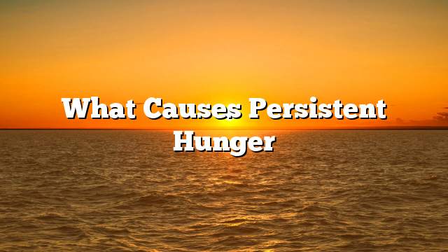 What causes persistent hunger
