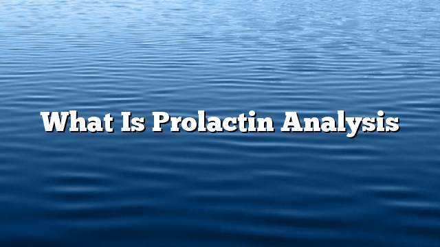 What is Prolactin analysis