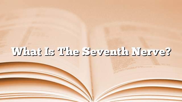 What is the seventh nerve?