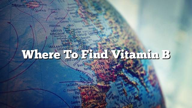 Where to find Vitamin B